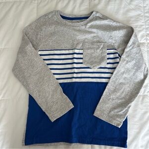 Garanimals long sleeve stripe pocket tee